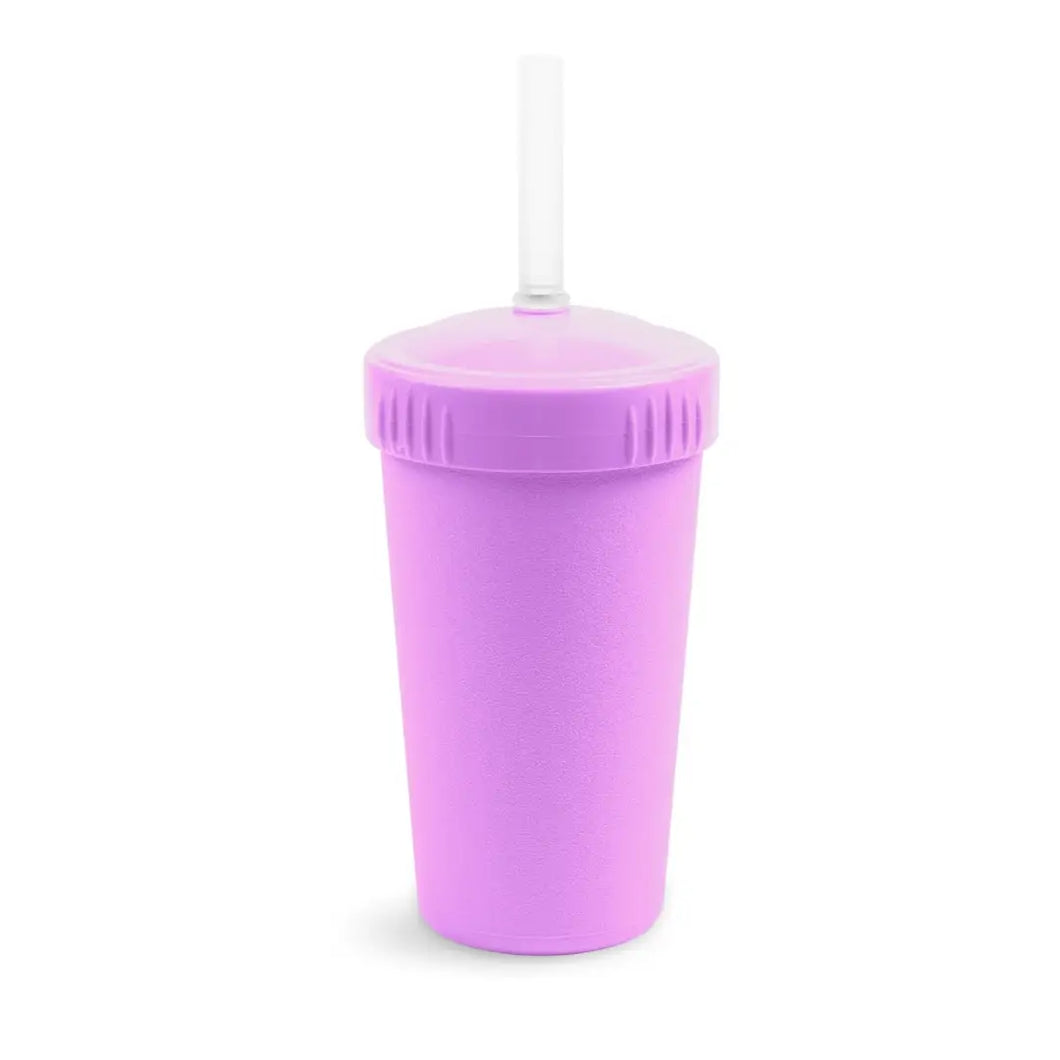 Re-Play Straw Cup with Reusable Straw - Purple