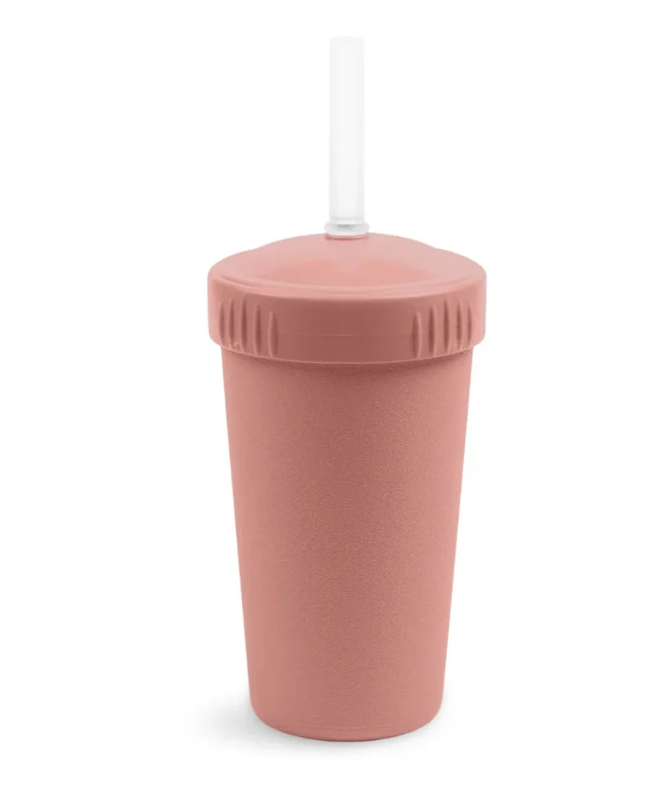 Re-Play Straw Cup with Reusable Straw - Desert