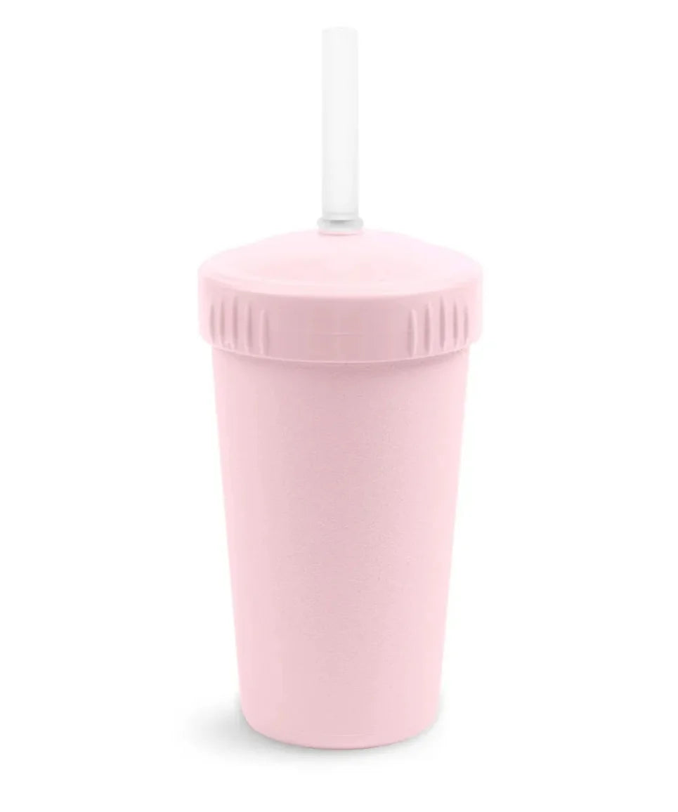 Re-Play Straw Cup with Reusable Straw - Ice Pink