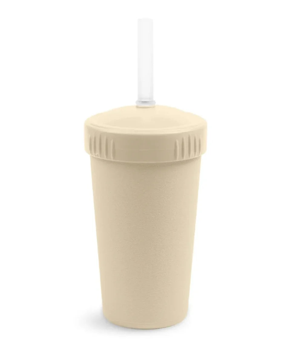 Re-Play Straw Cup with Reusable Straw - Sand