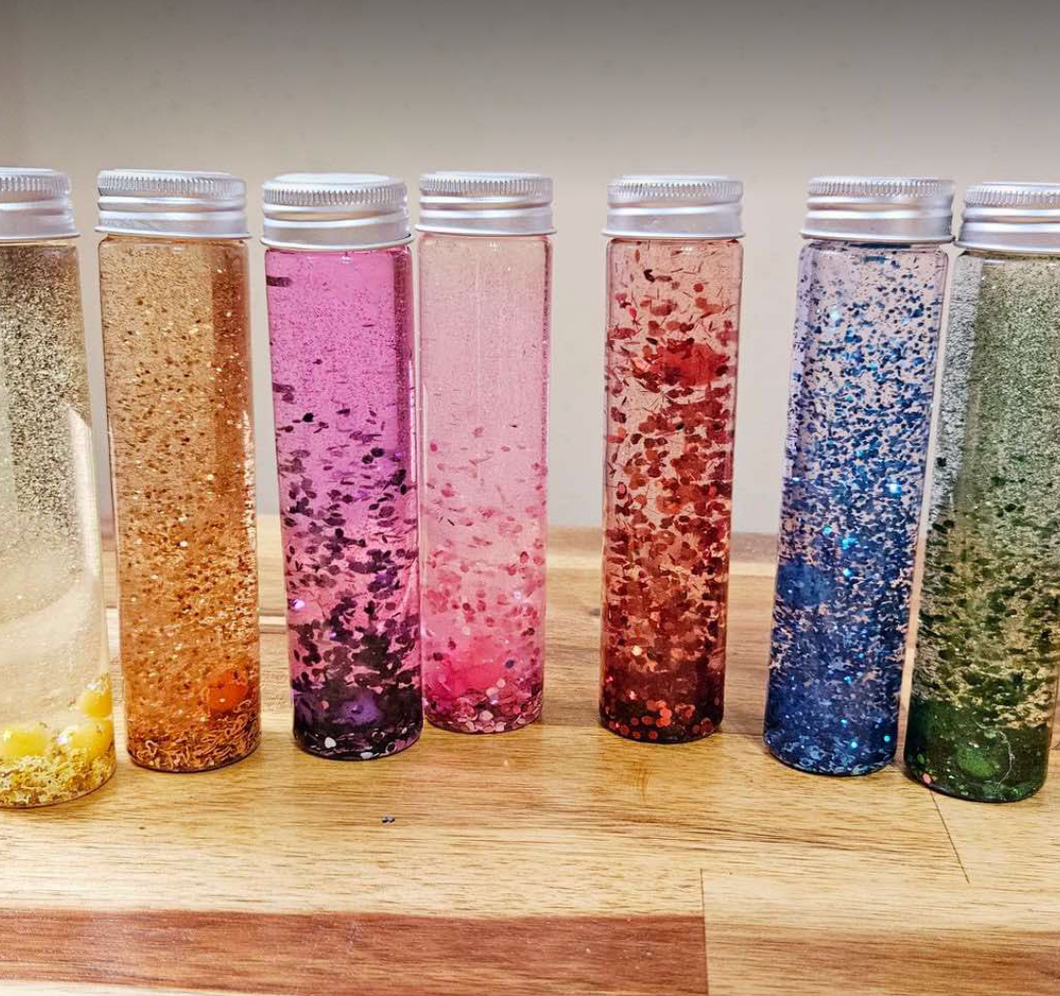 Glitter Sensory Tubes (individual)