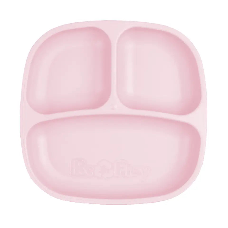 Re-Play Divided Plate - Ice Pink